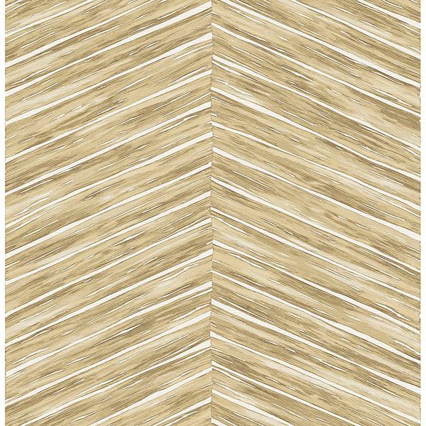 Picture of Pina Brown Chevron Weave Wallpaper