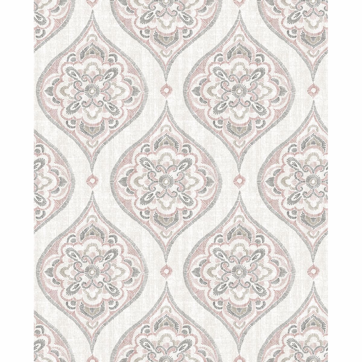 Picture of Adele Rose Damask Wallpaper