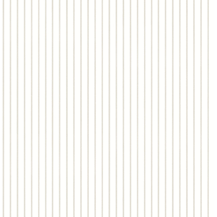 Picture of Oliver Taupe Simple Stripe Wallpaper By Erin Gates