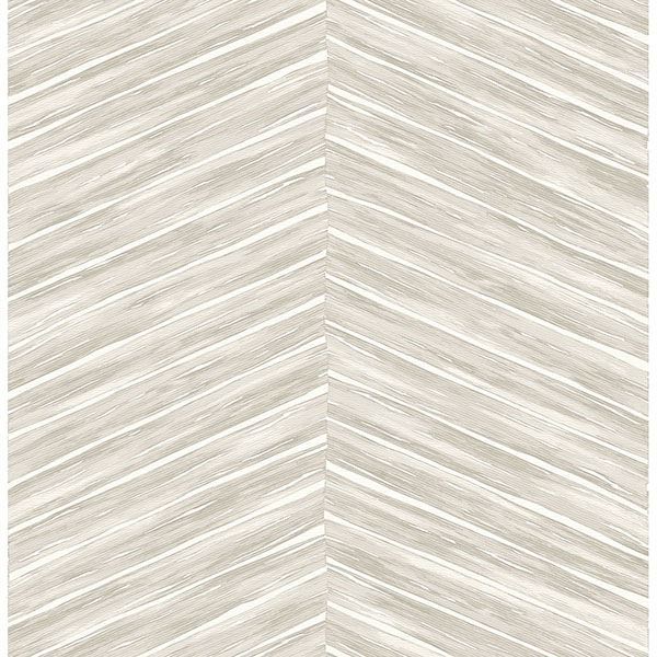 Picture of Pina Light Grey Chevron Weave Wallpaper