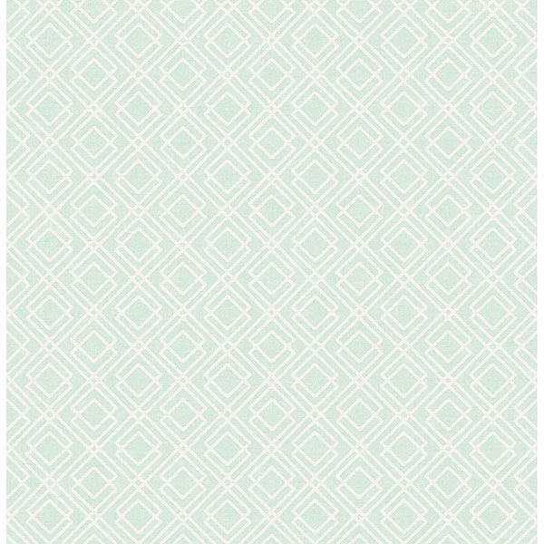 Picture of Napa Mint Geometric Wallpaper