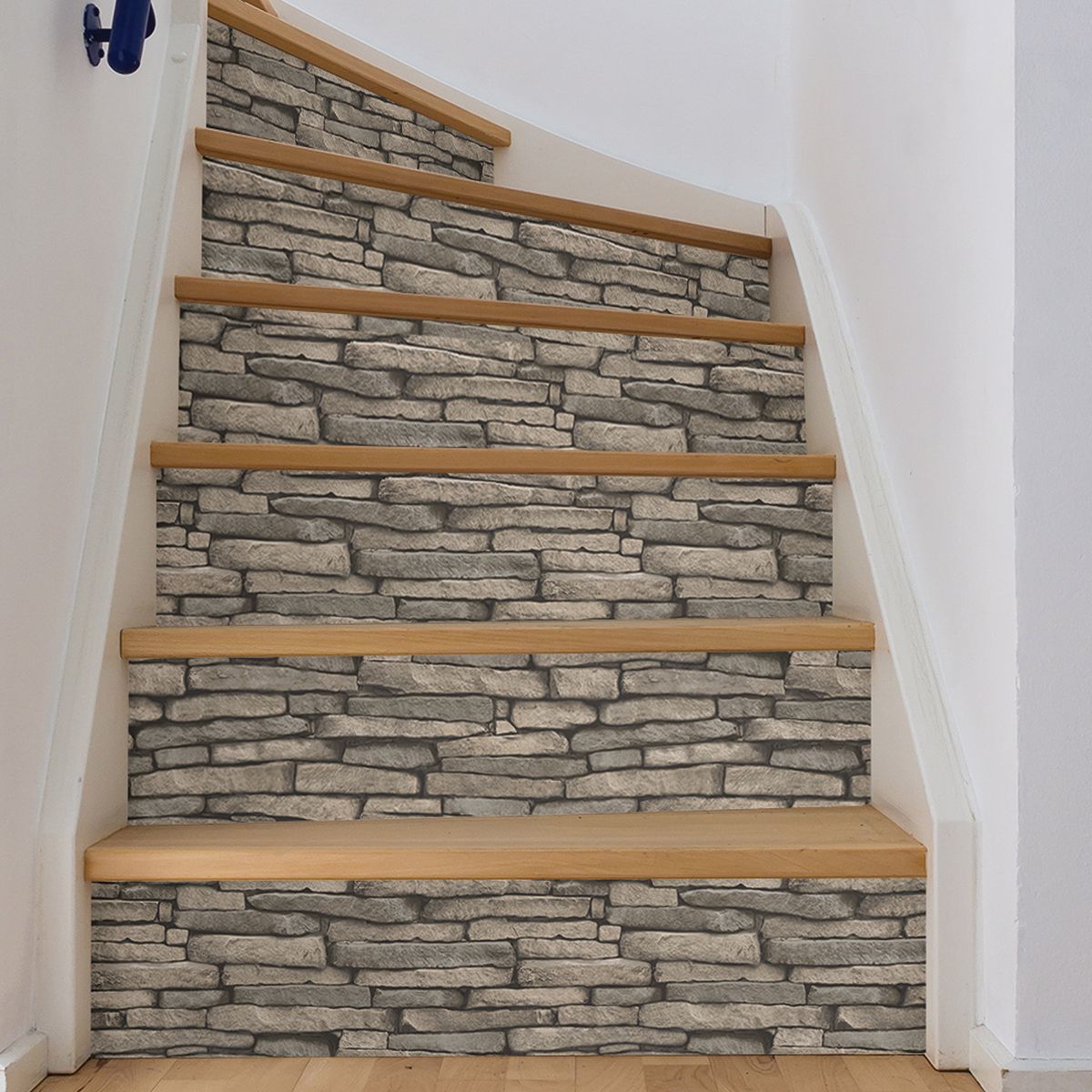 Hickory Creek Stone Peel & Stick Wallpaper - Brewster Wallcovering