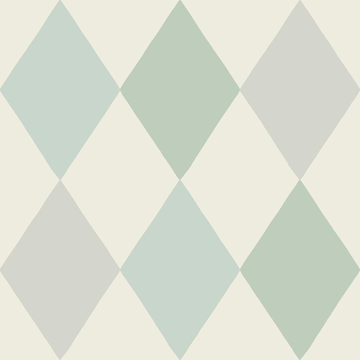 Picture of Kalas Light Blue Diamond Wallpaper