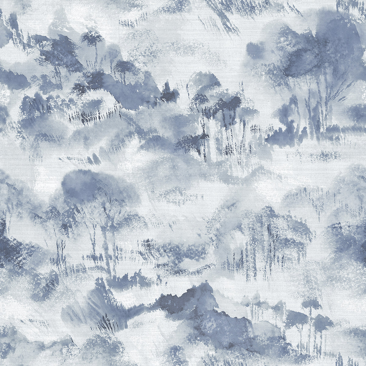 Picture of Nara Indigo Toile Wallpaper