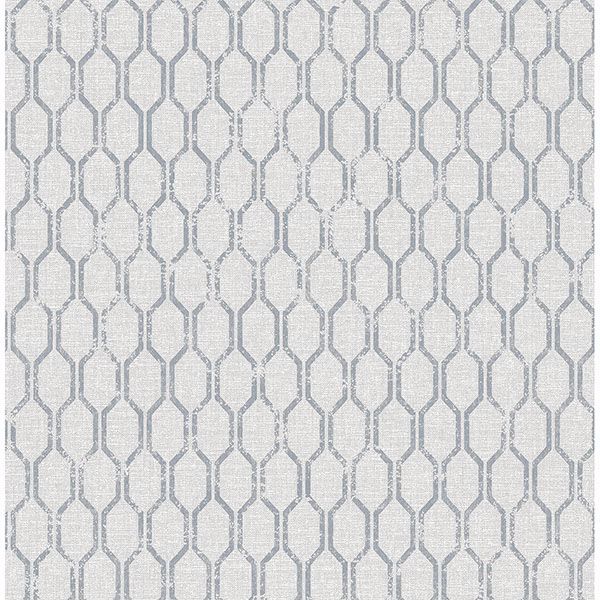 Picture of Elodie Light Grey Geometric Wallpaper