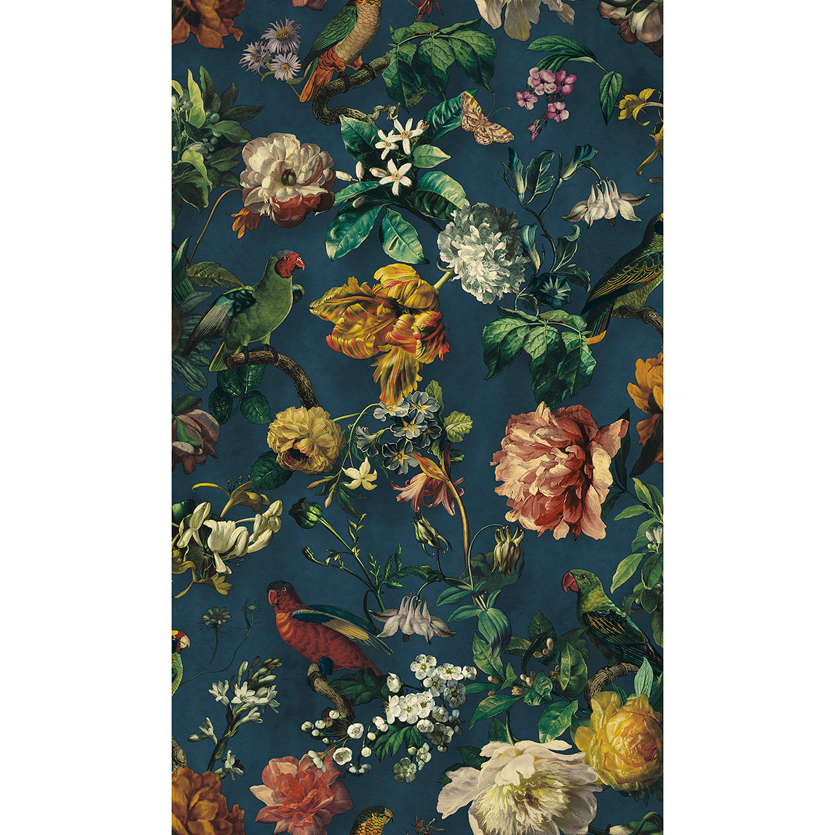 Picture of Claude Navy Floral Wallpaper