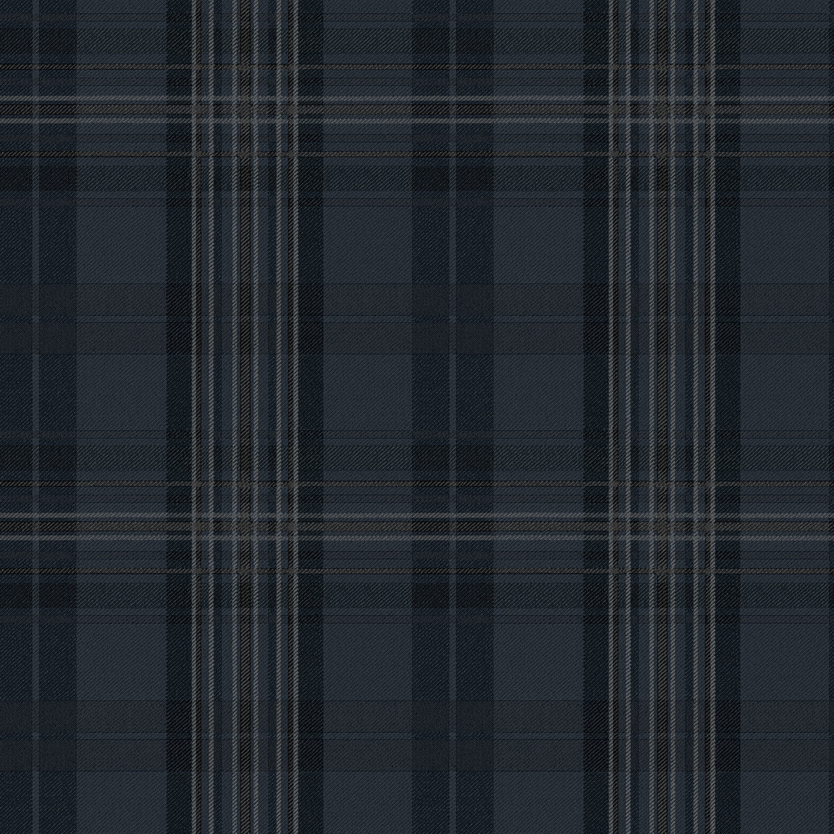 Picture of Austin Navy Plaid Wallpaper