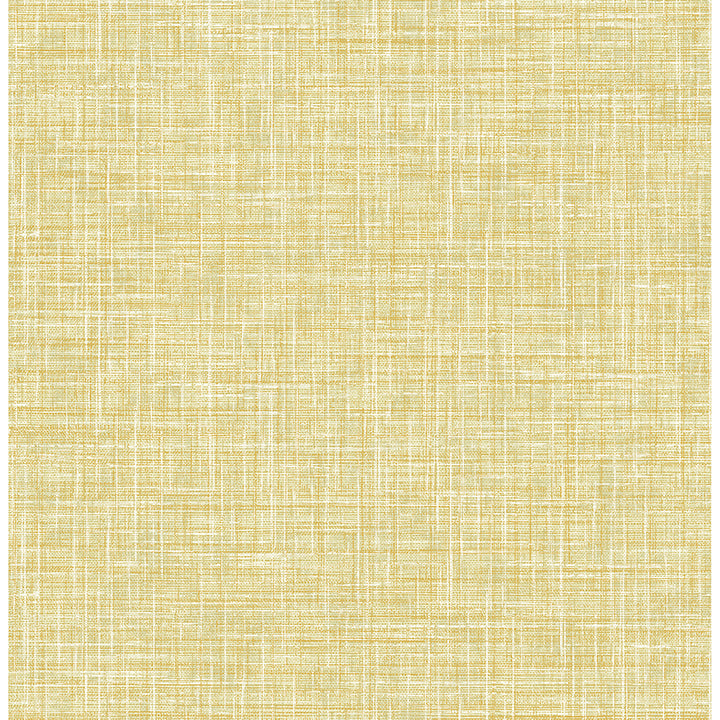 Picture of Emerson Yellow Linen Wallpaper