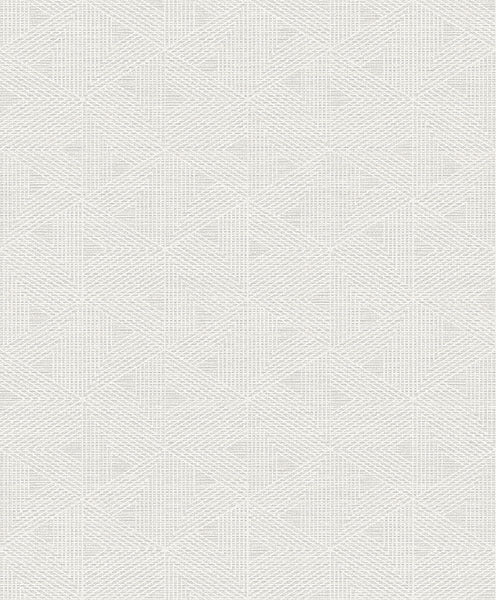 Picture of Marici Light Grey Triangle Wallpaper