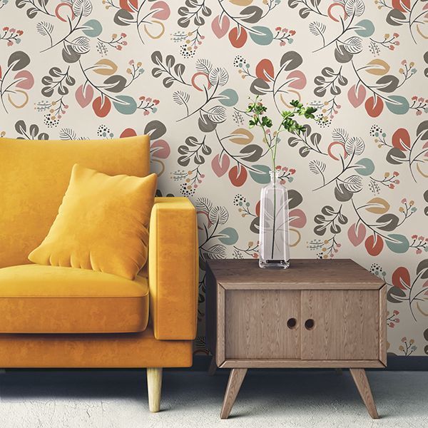 Astrilde Peel and Stick Wallpaper - Brewster Wallcovering