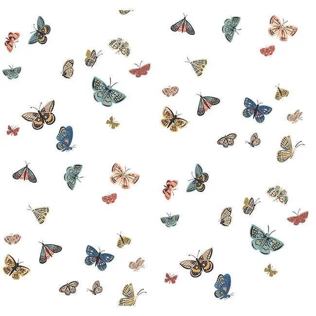 York Wallpaper RF7411 Butterfly House