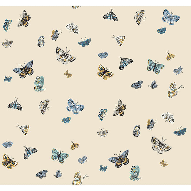 York Wallpaper RF7412 Butterfly House