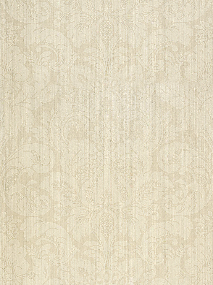 Scalamandre Wallpaper SC 0001WP88213 Daphne Linen White