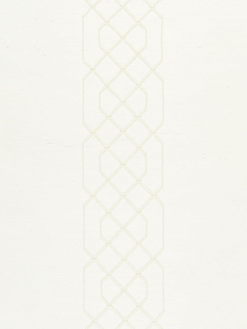 Scalamandre Wallpaper SC 0001WP88385 Adelaide Beaded Sisal Ivory