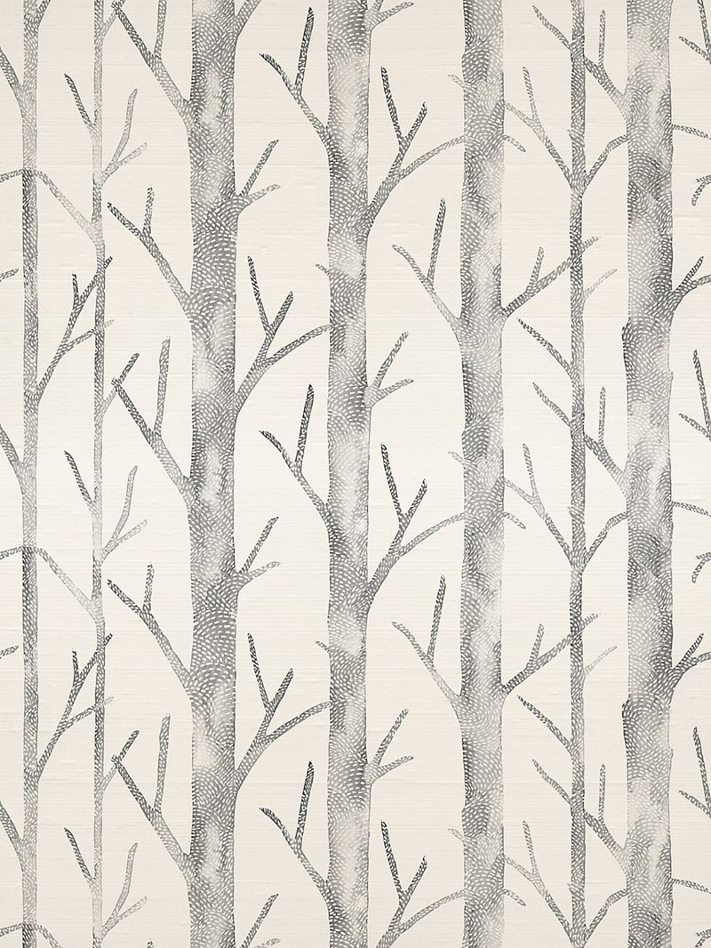 Scalamandre Wallpaper SC 0001WP88444 Everett - Silk Shadow