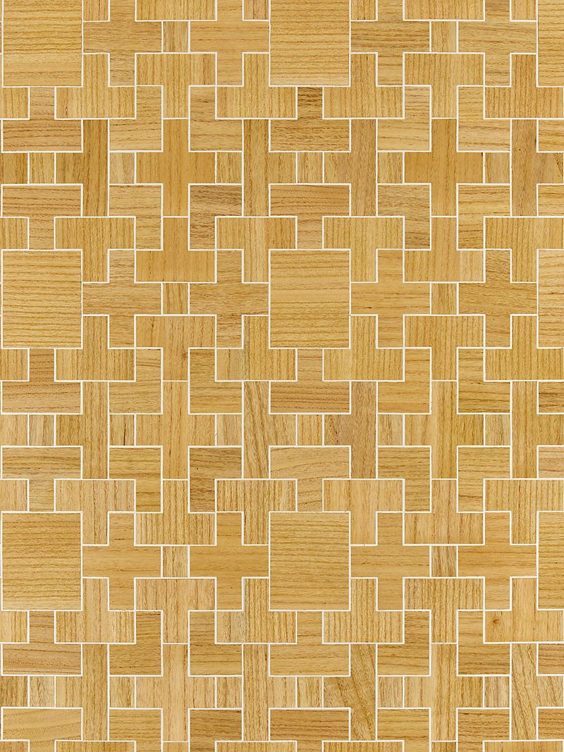 Scalamandre Wallpaper SC 0001WP88480 Allegro - Wood Macademia