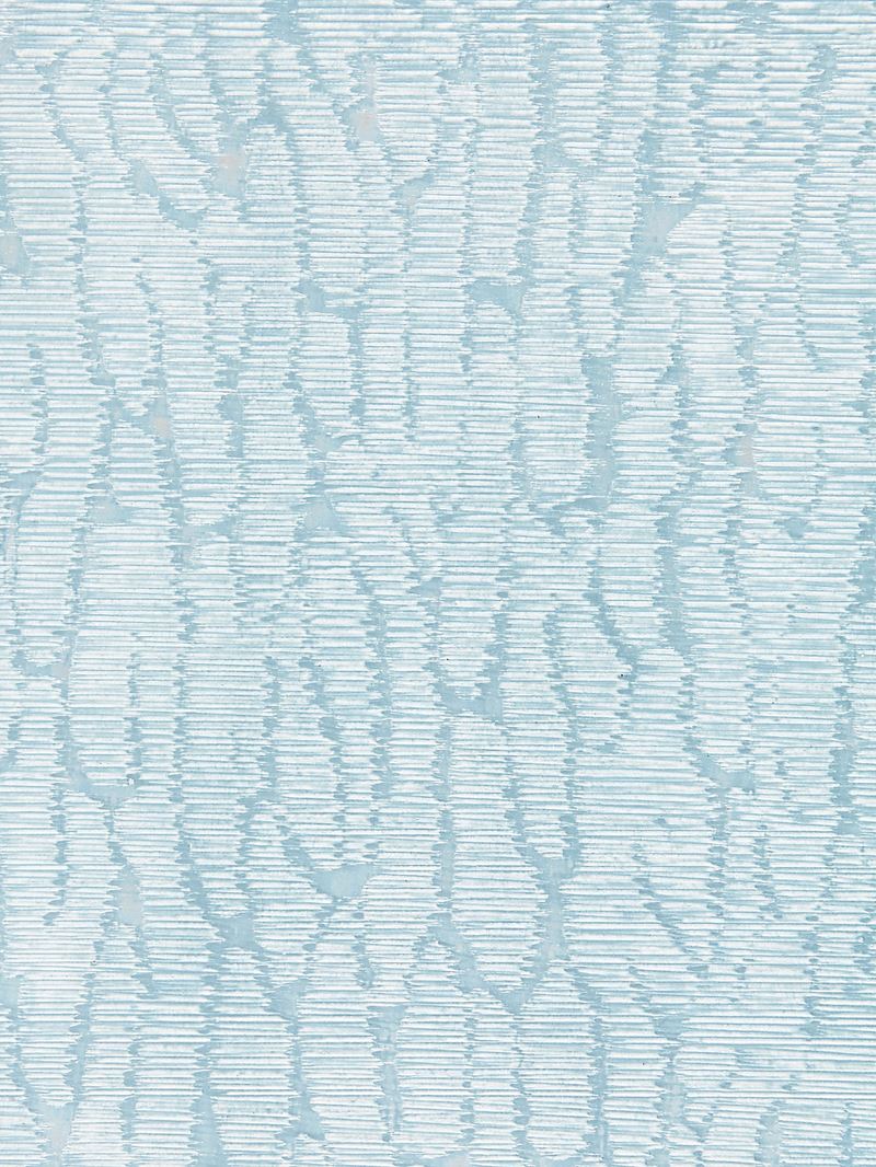 Scalamandre Wallpaper SC 0003WP88369 Rainshadow Blue Ice