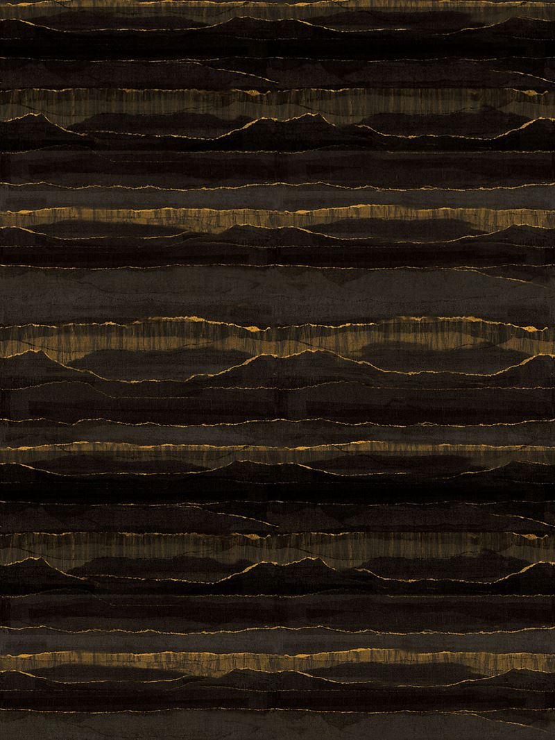 Scalamandre Wallpaper SC 0004WP88452 Hida Tigers Eye