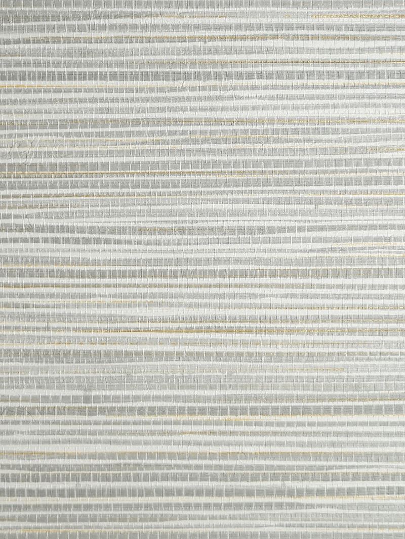 Scalamandre Wallpaper SC 0005WP88440 Seagrass Pewter