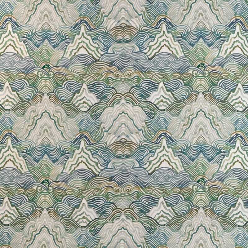 Kravet Couture Fabric SHANGRI LA.3 Shangri La Verde