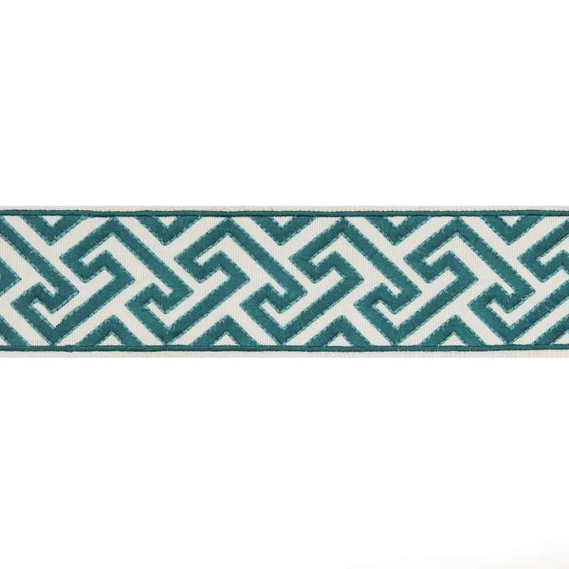 Brunschwig & Fils Trim T8019100.13 Sanchi Tape Turquoise