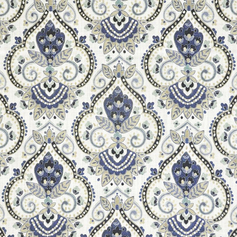 Maxwell Fabric TT8829 Tressa Indigo