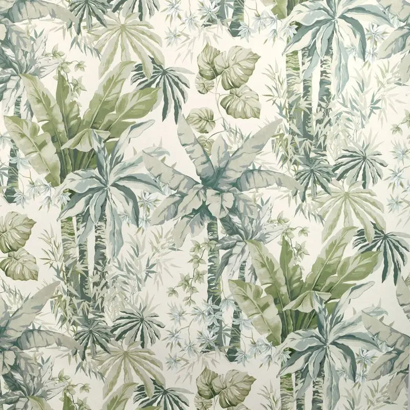 Kravet Couture Wallpaper W4147.315 Junglewood Wp Blue Sage