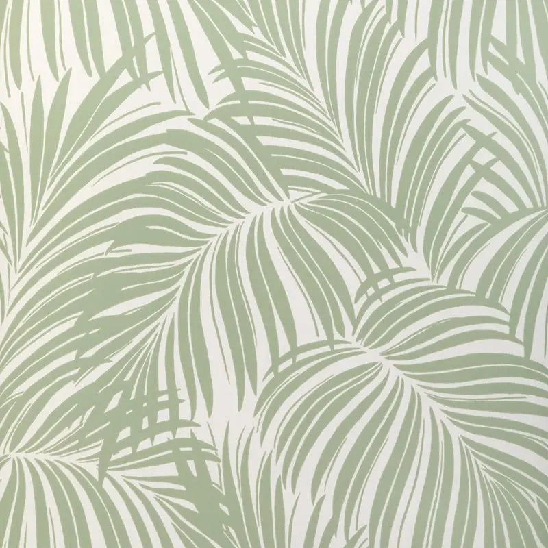 Kravet Couture Wallpaper W4149.30 Palm Leaf Wp Light Green