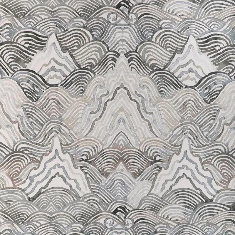 Kravet Couture Wallpaper W4150.811 Shangri La Wp Noir