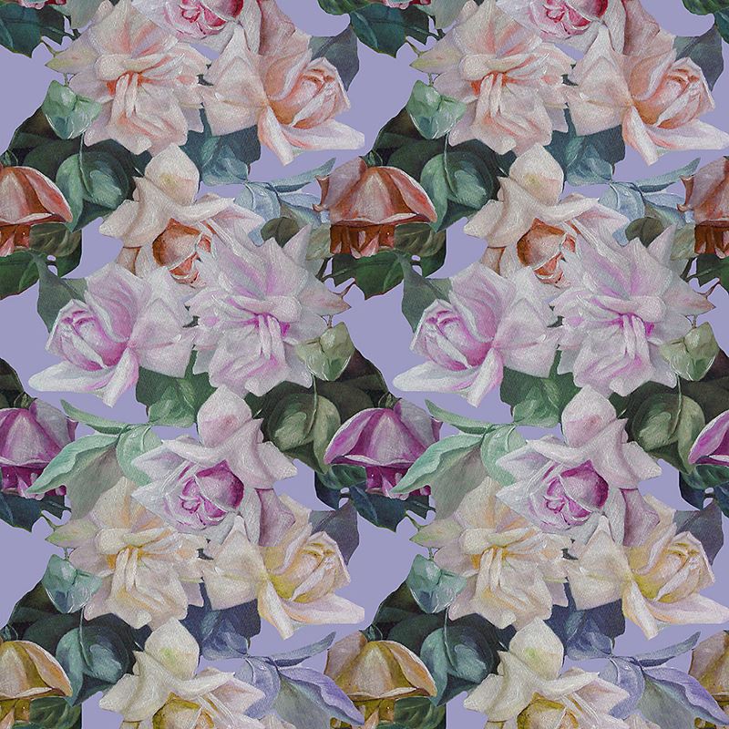 Scalamandre Wallpaper WNM0003PASS Passion Lilac
