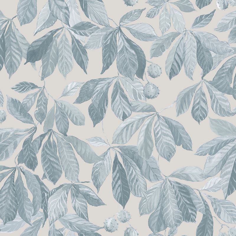 Scalamandre Wallpaper WSB00451014 Kersti Soft Blue