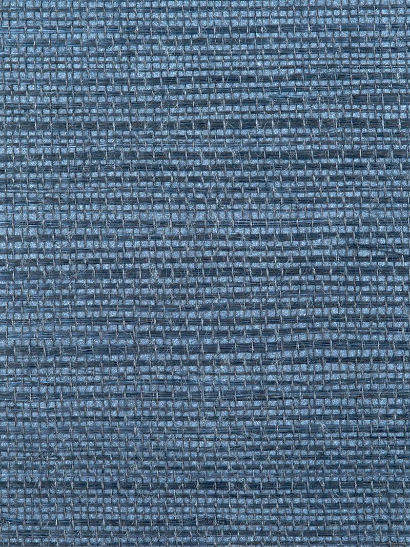 Scalamandre Wallpaper WTW0471SIMP Simply Sisal Navy