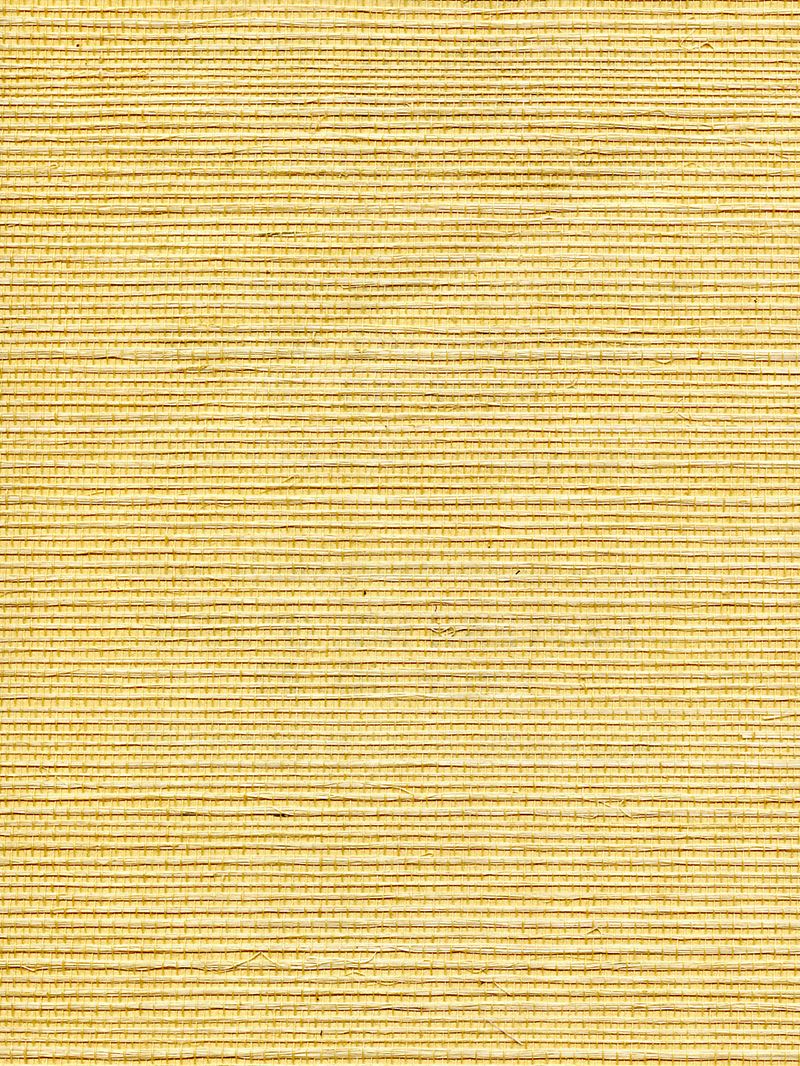 Scalamandre Wallpaper WTWGT3932 Organic Sisal Cornsilk