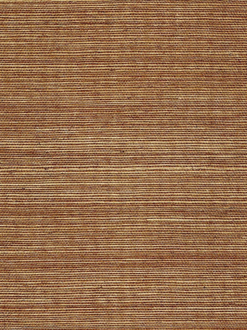 Scalamandre Wallpaper WTWGT3952 Organic Sisal Wineberry