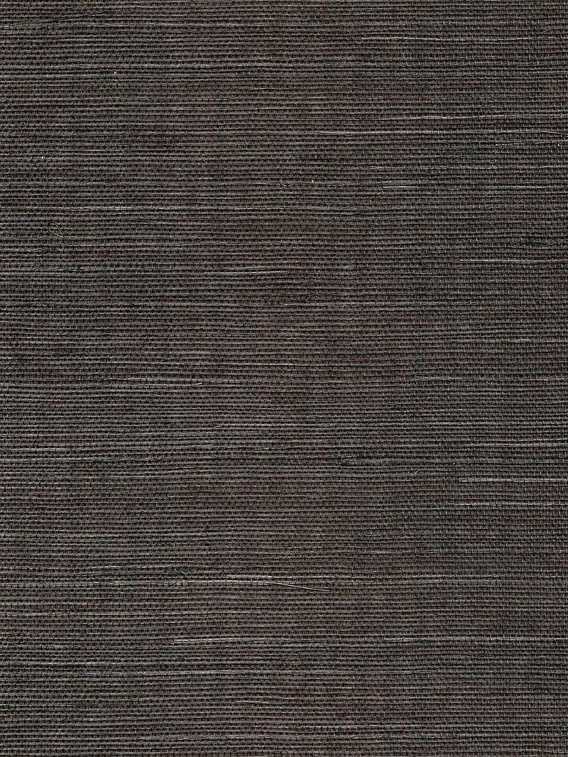 Scalamandre Wallpaper WTWGT3973 Organic Sisal Onyx