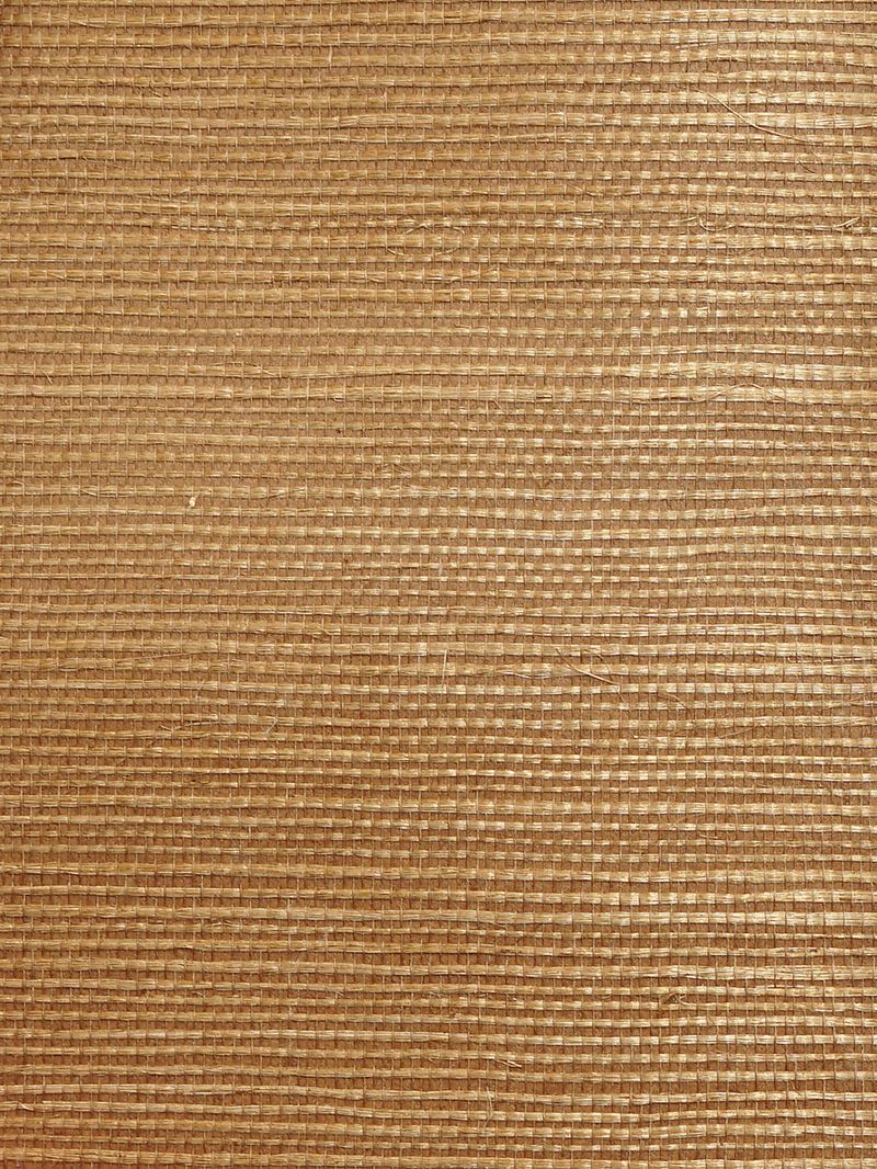 Scalamandre Wallpaper WTWGT3975 Organic Sisal Saddle