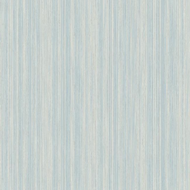 Soft Cascade Wallpaper - Blue/Silver - York Wallcoverings - Y6230903