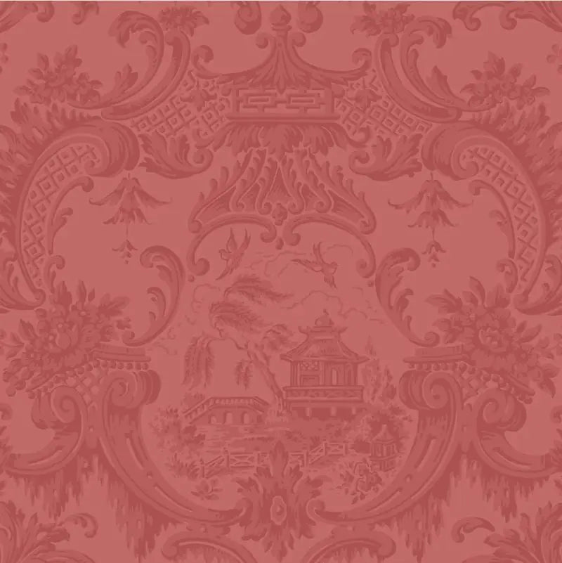 Cole & Son Wallpaper 100/3015.CS Chippendale China Red