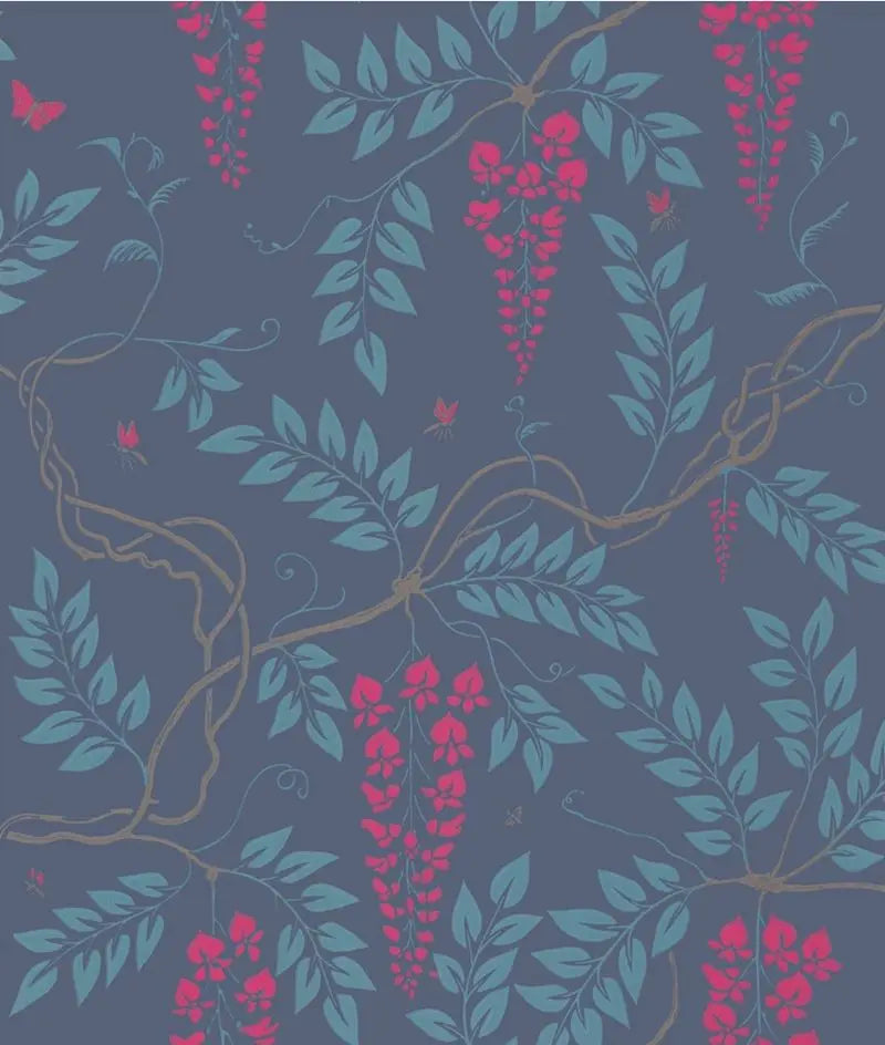 Cole & Son Wallpaper 100/9042.CS Egerton Indigo