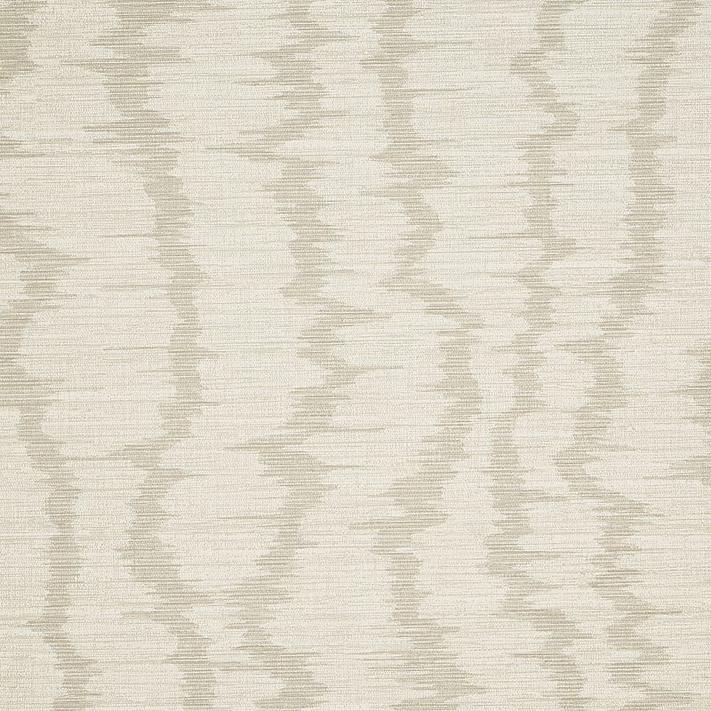 Phillip Jeffries Wallpaper 10191 Vinyl Moire Stripe Cream Curve