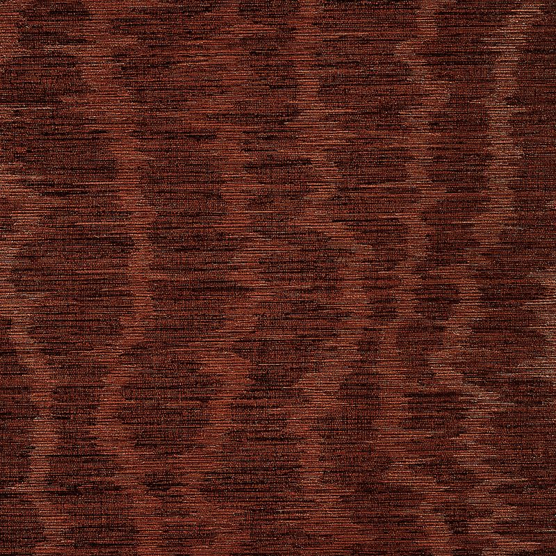 Phillip Jeffries Wallpaper 10196 Vinyl Moire Stripe Red Hot