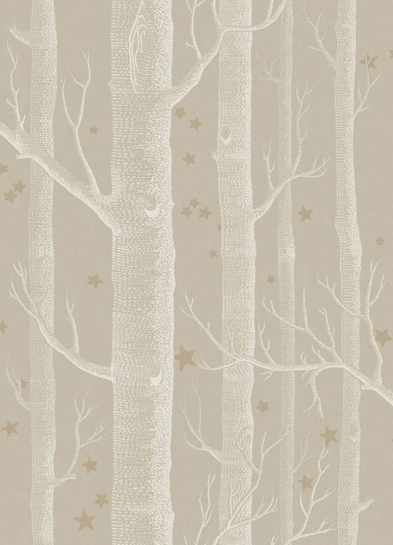 Cole & Son Wallpaper 103/11047.CS Woods & Stars Linen
