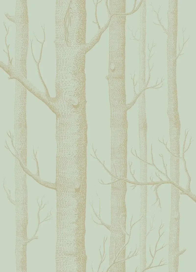 Cole & Son Wallpaper 103/5023.CS Woods Green/Gold