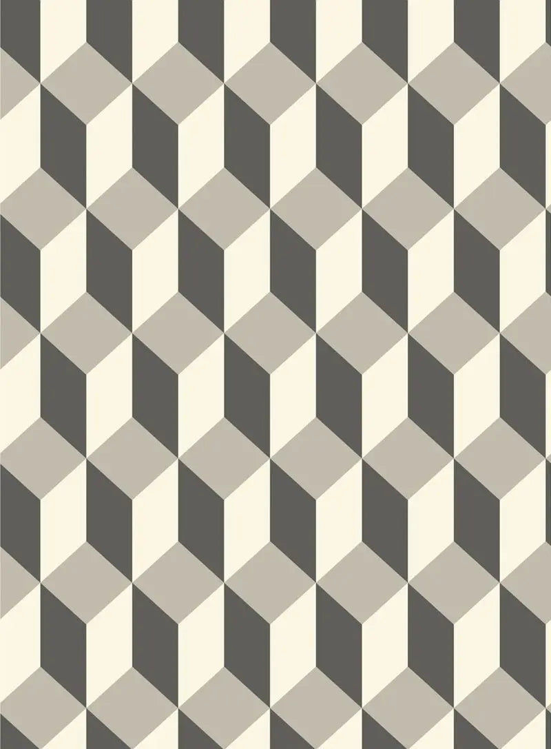 Cole & Son Wallpaper 105/7031.CS Delano Grey and Black