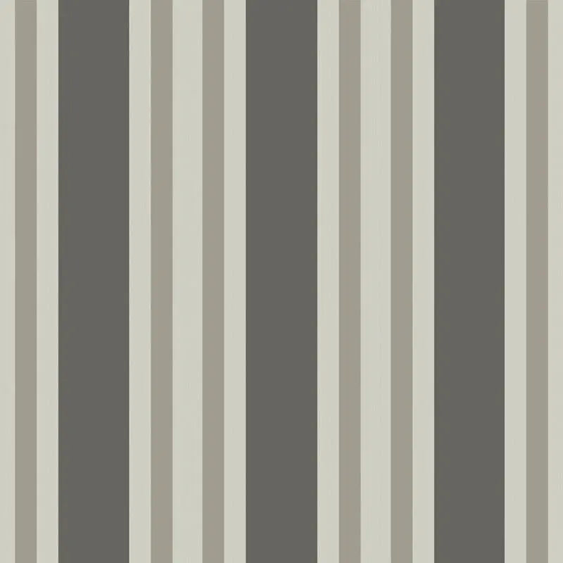 Cole & Son Wallpaper 110/1001.CS Polo Stripe Black/White