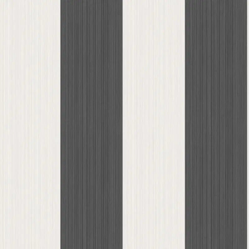 Cole & Son Wallpaper 110/4025.CS Jaspe Stripe Black + White