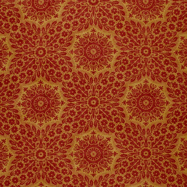 Schumacher Fabric 1103043 Jamestown Spice