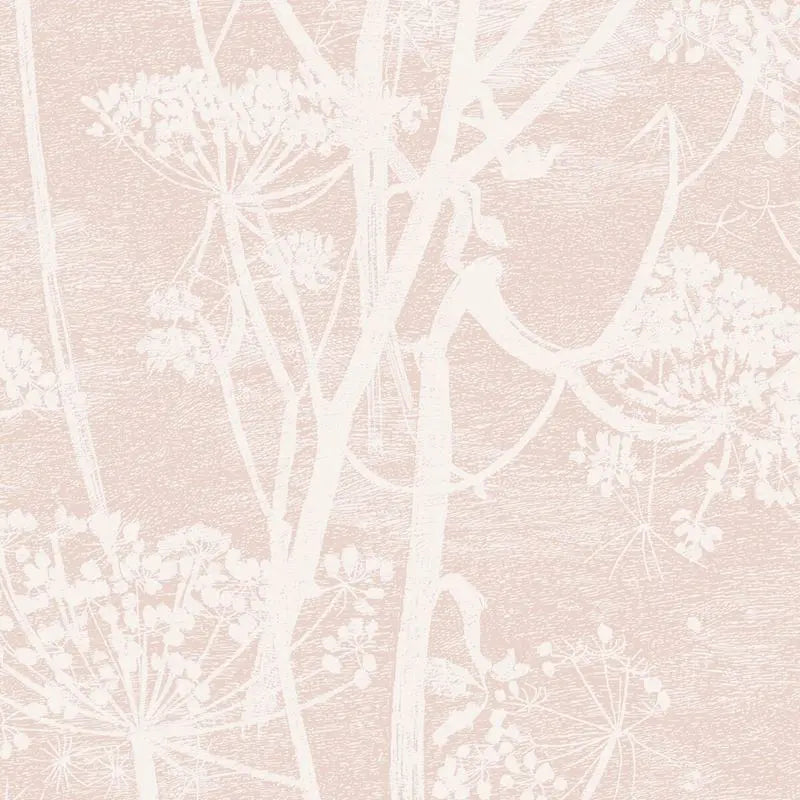 Cole & Son Wallpaper 112/8028.CS Cow Parsley Plaster Pink