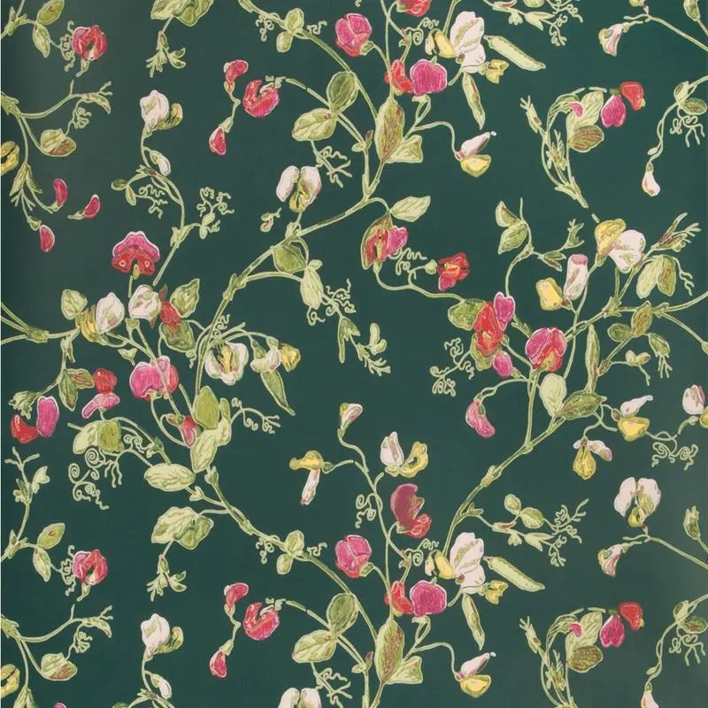 Cole & Son Wallpaper 115/11033.CS Sweet Pea Cerise/Magen/Vrdn