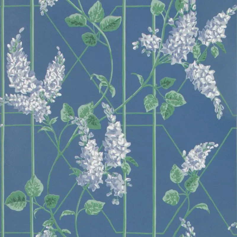 Cole & Son Wallpaper 115/5015.CS Wisteria P Blue/Jade/C Blue